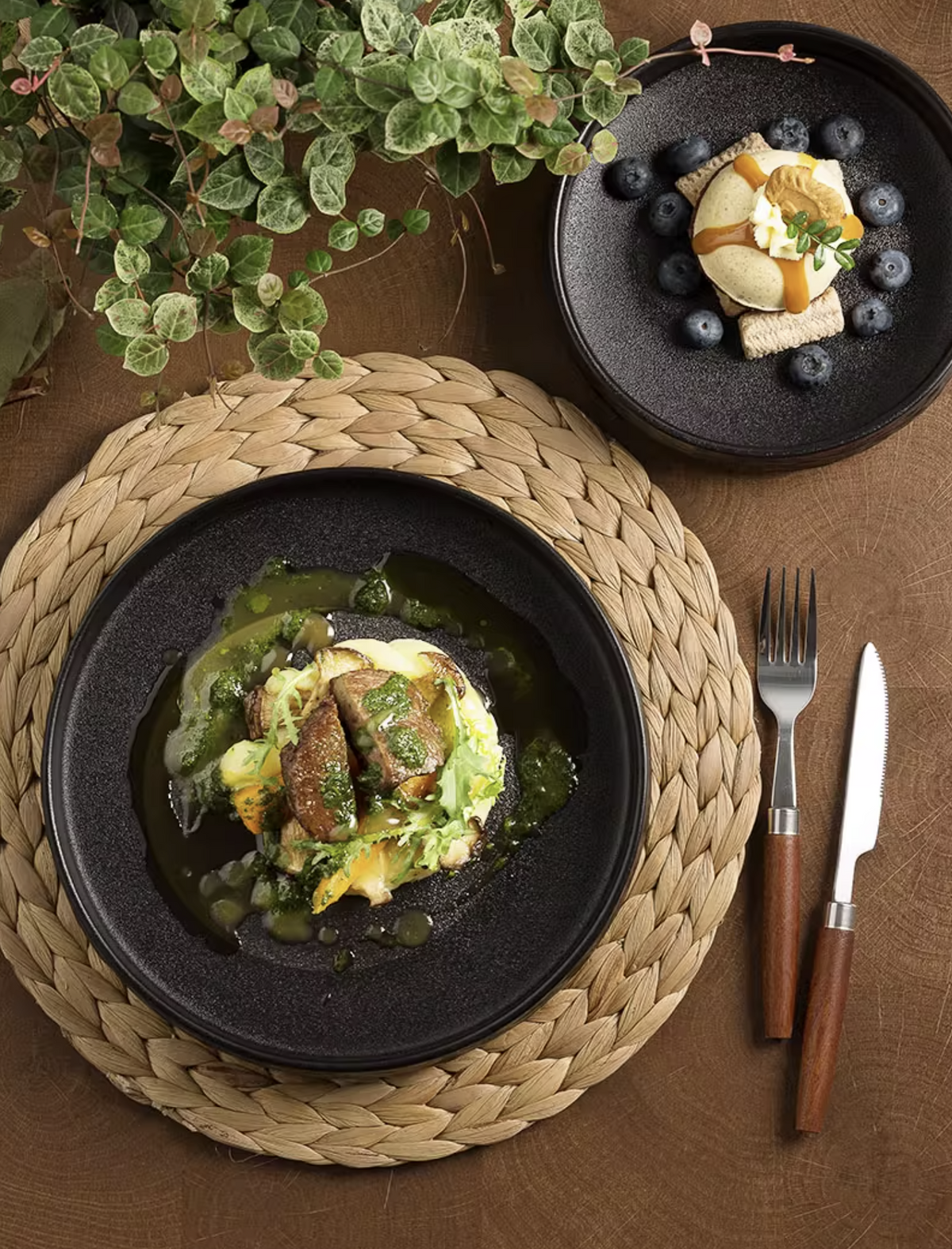 Deep Plate serving pasta – versatile porcelain plate for Italian or Asian fusion meals in Singapore homes