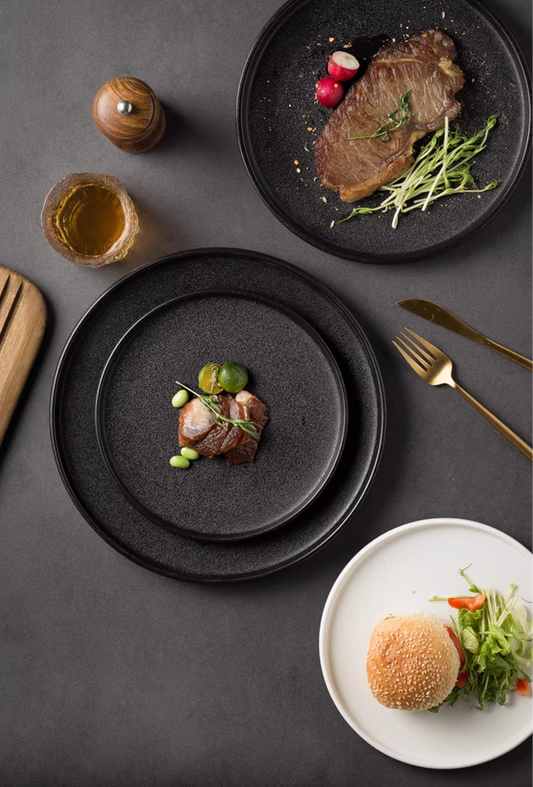 Porcelain flat plates, photo 4 – Simple Palette Singapore