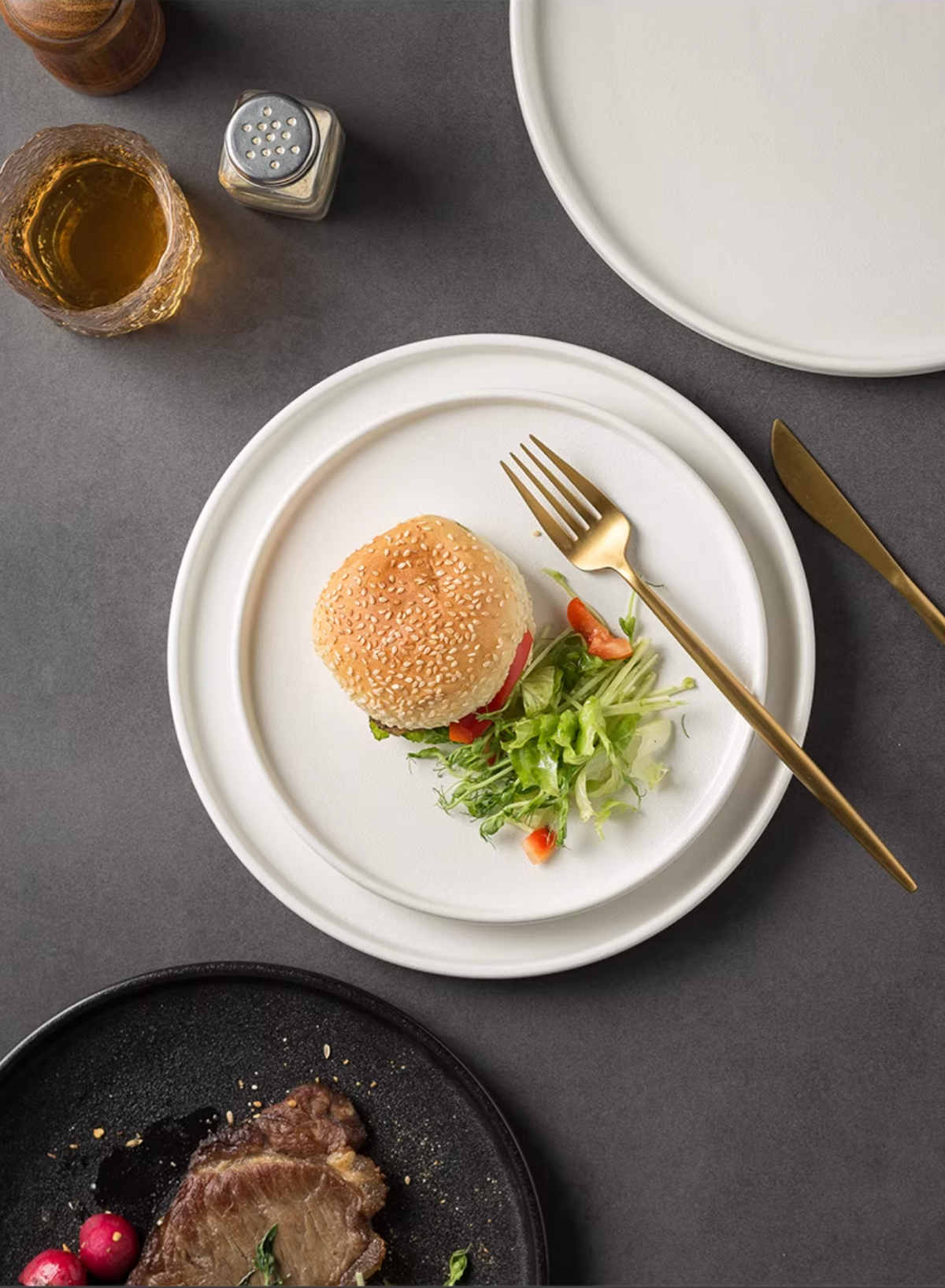 Porcelain flat plates, photo 3 – Simple Palette Singapore