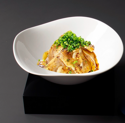 Luna shape white porcelain bowl, photo 4 – Simple Palette Singapore