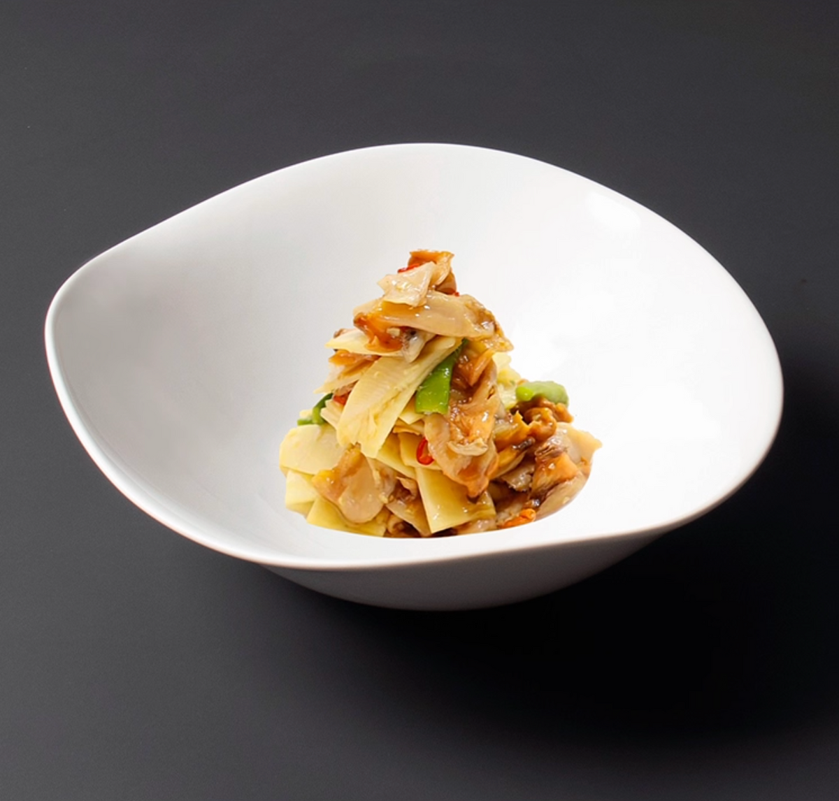 Luna shape white porcelain bowl, photo 2 – Simple Palette Singapore