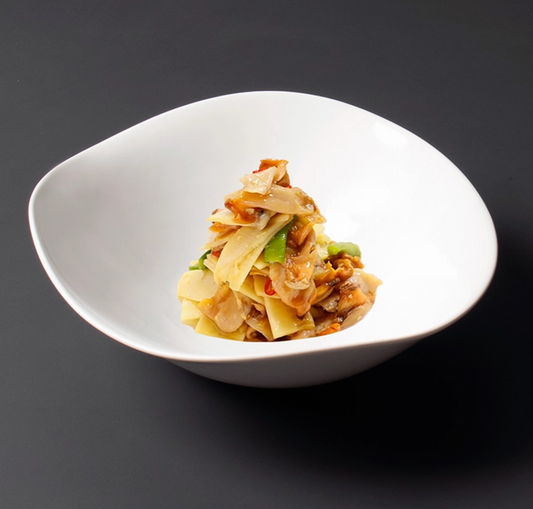Luna shape white porcelain bowl, photo 2 – Simple Palette Singapore