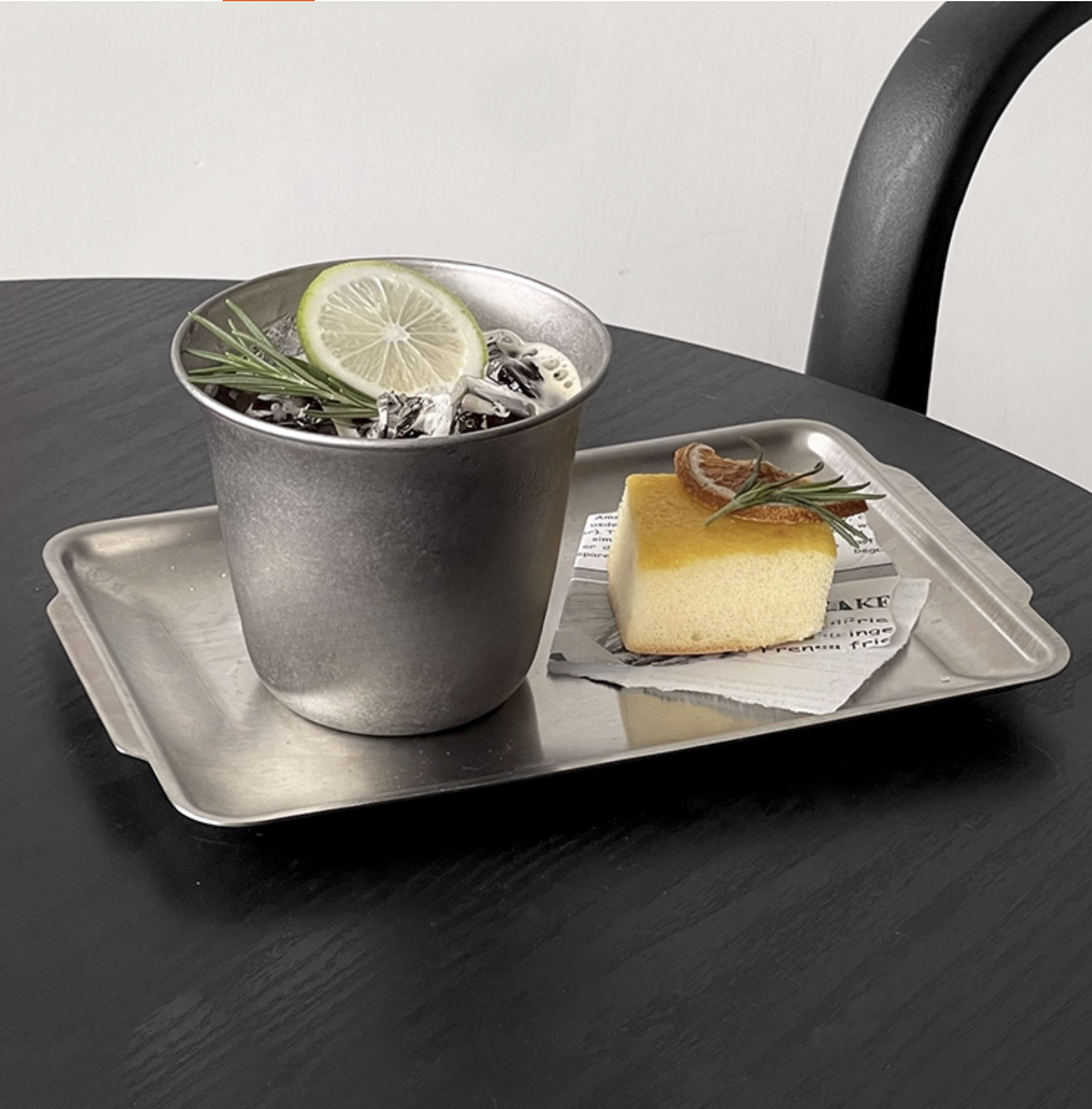 Premium stainless steel cup table setting Singapore fine dining hospitality